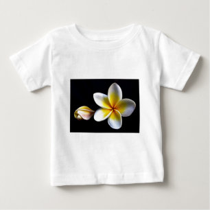 Aloha Hawaiian Frangipani Blossoms Plumerias Baby T-Shirt