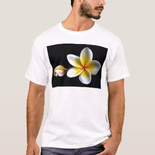 Aloha Hawaiian Frangipani Blossoms Plumerias T-Shirt
