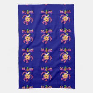 Aloha Hawaiian Honu Turtle Tea Towel