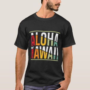 Aloha Hawaiian Island Aloha Hawaii Beach T-Shirt