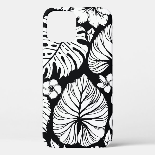 Aloha Hawaiian Shirt Seamless Background Pattern.  Case-Mate iPhone Case (Back)