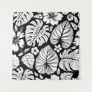 Aloha Hawaiian Shirt Seamless Background Pattern.  Tapestry