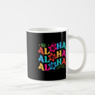 Aloha Hawaiian Summer Hawaii Vacation Kids Men Wom Coffee Mug