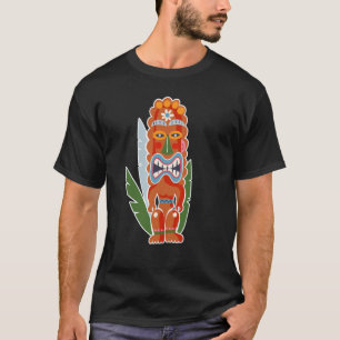 Aloha Hawaiian Tiki Retro Vintage Maui Ohana T-Shirt