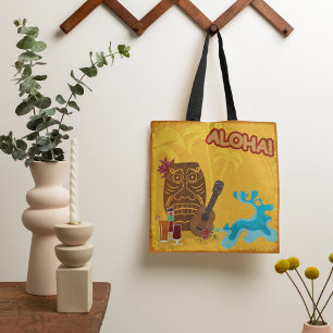 Aloha Hawaiian Vacation Tote Bag