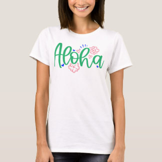 Aloha Hawaiian Vibes Summer Shirt for Women