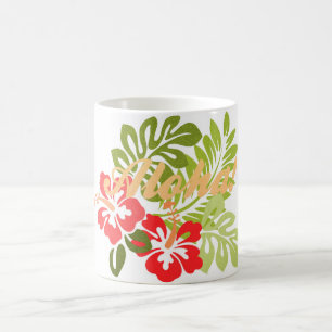Aloha Hibiscus Coffee Mug