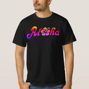 Aloha Hibiscus - flat Hawaii design + your ideas 1 T-Shirt