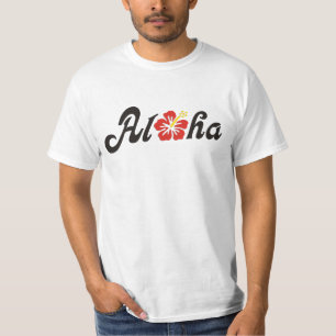 Aloha Hibiscus - flat Hawaii design + your ideas T-Shirt