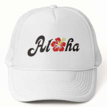 Aloha Hibiscus - flat Hawaii design + your ideas