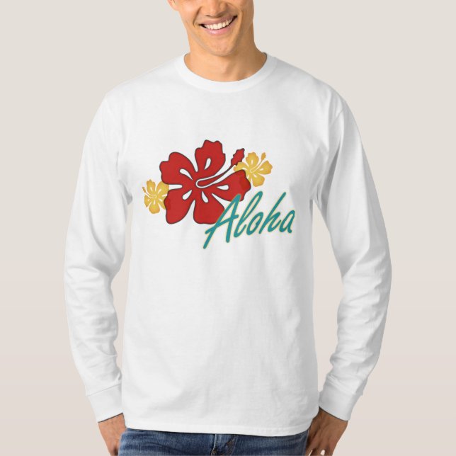 Aloha Hibiscus T-Shirt (Front)