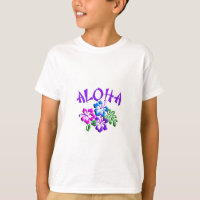 Aloha Hibiscus T-Shirt Logo