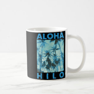 Aloha Hilo Hawaii Palm Tree Hawaiian Island Coffee Mug