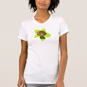Aloha Honeys Hawaiian Hibiscus Hula Girl T-Shirt