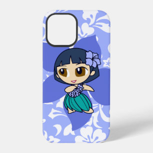 Aloha Honeys Hawaiian Peri Pareau Hula Girl  iPhone 12 Pro Case