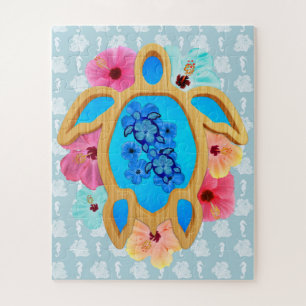 Aloha Honu Sea Turtle Jigsaw Puzzle