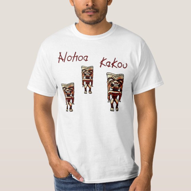 aloha kakou tiki shirt (Front)