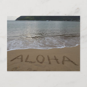Aloha Kauai Beach in Lihue Postcard
