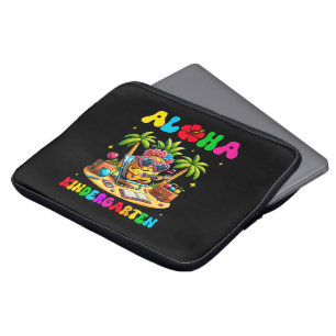 Aloha Kindergarten Pineapple Hawaii Back to School Laptop Sleeve