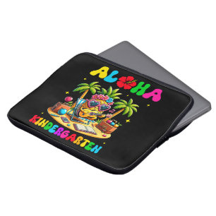 Aloha Kindergarten Pineapple Hawaii Back to School Laptop Sleeve