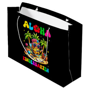 Aloha Kindergarten Pineapple Hawaii Back to School Large Gift Bag