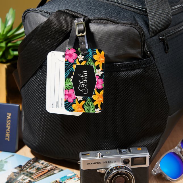 Aloha Luggage Tag (Front & Back)