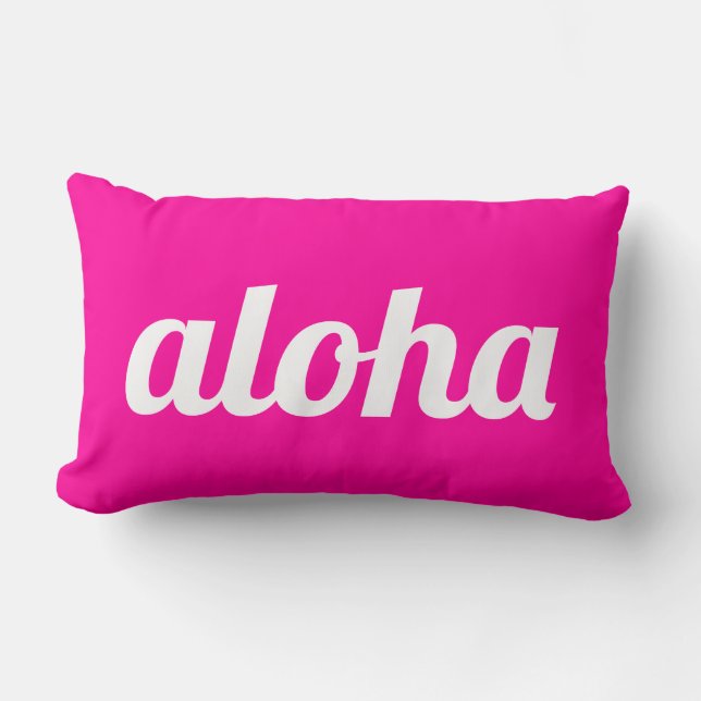 Aloha! Lumbar Cushion (Front)