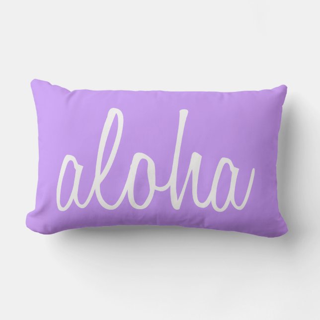 Aloha! Lumbar Cushion (Front)