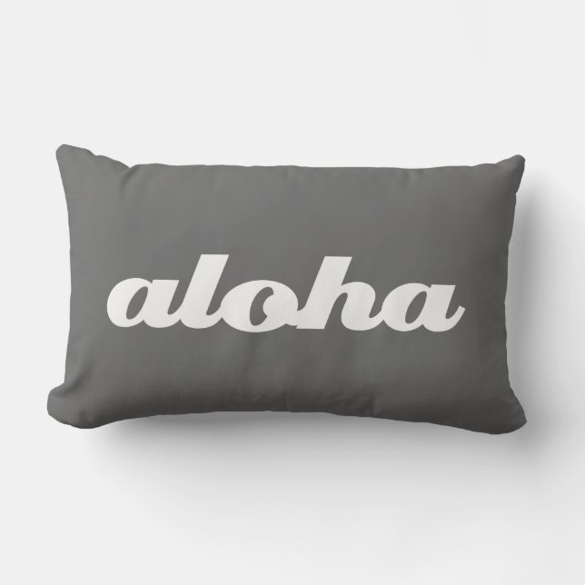 Aloha! Lumbar Cushion (Front)
