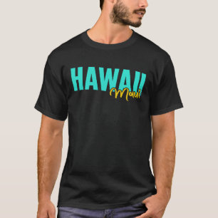 Aloha Maui Hawaii Hawaiian Sports Maui Surfing T-Shirt