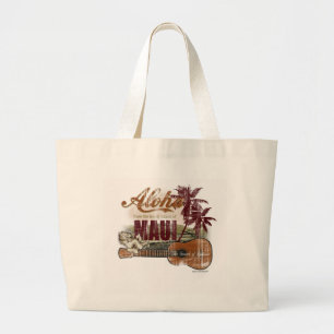 ALOHA MAUI LARGE TOTE BAG