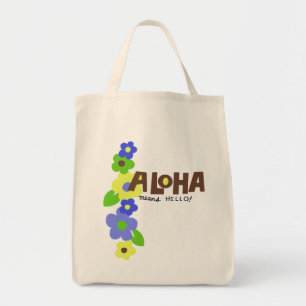 Aloha Means Hello Tote Bags