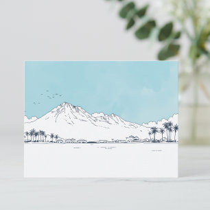 Aloha Minimal Postcard