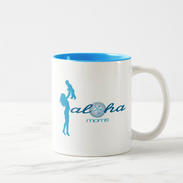 Aloha Moms Coffee Lovers Mug (Right)