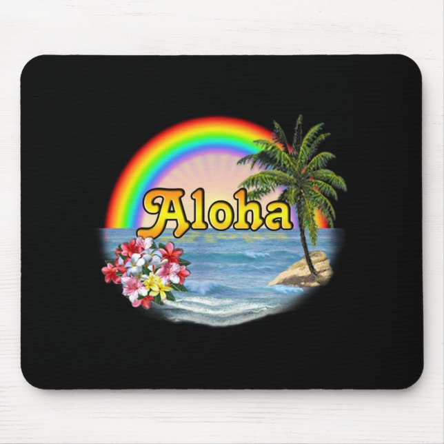 Aloha Mouse Pad (Front)