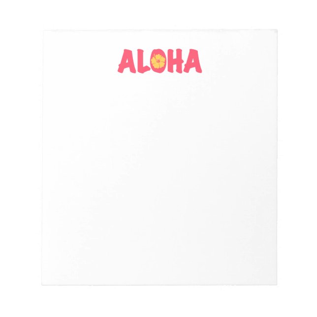 Aloha Notepad (Front)
