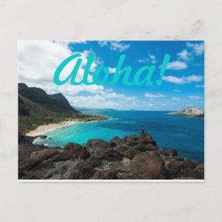 Aloha Ocean Postcard