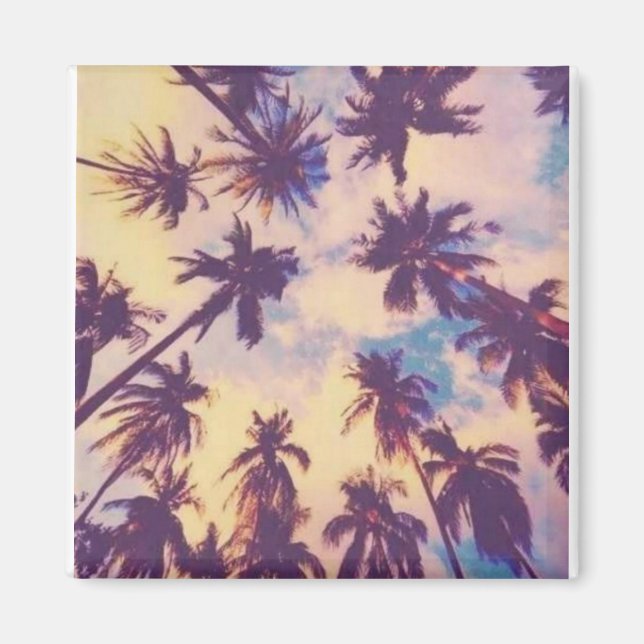 Aloha Palm Magnet (Front)