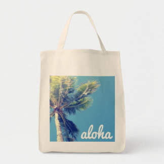 Aloha Palm Tote Bag