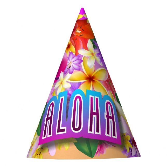 Aloha! Party Hat (Front)