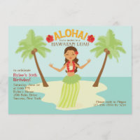 Aloha Party Invitation