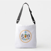 Aloha Pineapple Design - All-Over-Print Cross Body