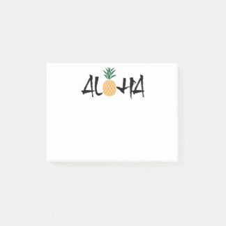Aloha Pineapple Post-it Notes