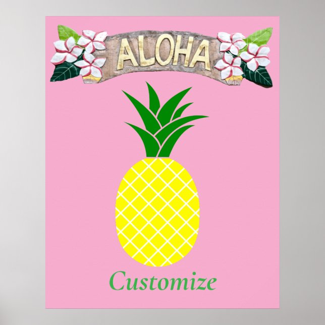 Aloha Pineapple Thunder_Cove Poster (Front)