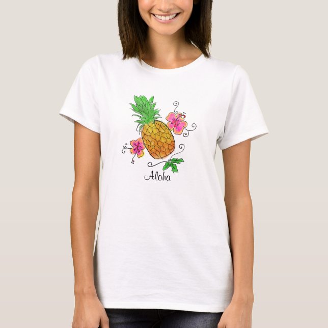 Aloha Pineapple | Women's Shirt (Front)