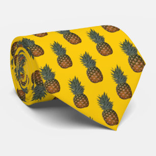 Aloha Pineapples Tie