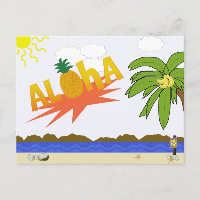 ALOHA Postcard (Front)