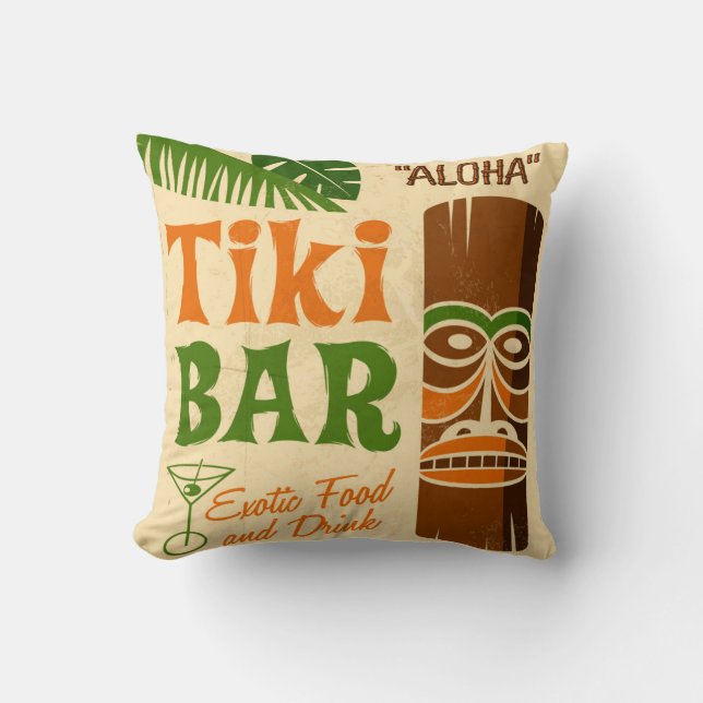 Aloha Poster Cushion (Front)