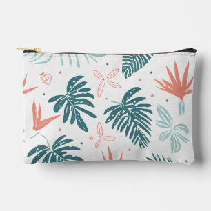 Aloha print pattern accessory pouch