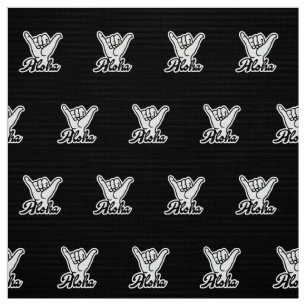 Aloha Shaka Hand, Hang Loose Fabric